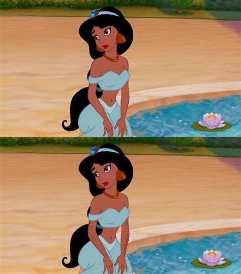 reimagining disney princesses with body hair is actually