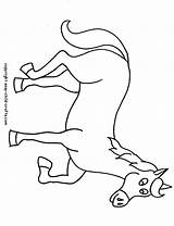 Coloring Pages Horse Horses Kids Kipper Easy Comments Baby Drawing Drawings Azcoloring sketch template