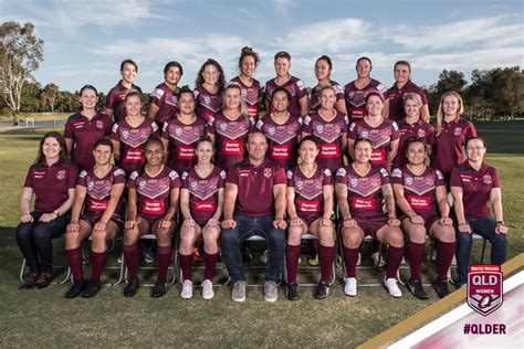 official  harvey norman queensland womens team photo qrl