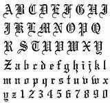 Goticas Moldes Fonts Letra Tatuagem Lettering Abecedario Cursivas Gotico Gotische Tattoo Schrift Alfabeto Estilos Fontes Molde Góticas Numeros Tipos Fuentes sketch template
