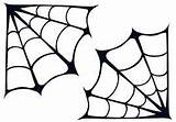 Spider Web Corner Clipart Cobwebs Cobweb Tattoo Tattoos Halloween Webs Clip Drawing Designs Flash Temporary Silhouette Spiderman Cliparts School Tattooforaweek sketch template