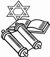 Torah Simchat Hebrew Religiocando Judaica Judaicos Simbolos Torá Testamento Religions sketch template