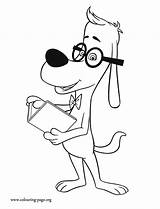 Peabody Mr Sherman Coloring Dog Genius Pages Colouring Cartoon Fun Upcoming Sheet Awesome Characters Look sketch template