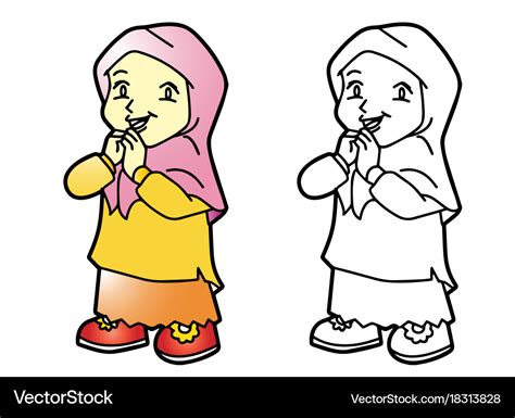 coloring pages muslim girl images pictures  hd hot coloring pages