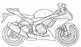 Suzuki Motos Coloriages sketch template