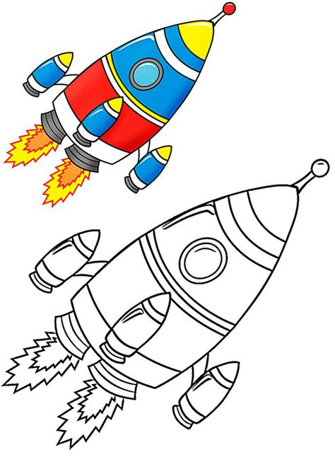 rocket coloring pages  print  color