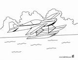 Hydravion Wasserflugzeug Colorier Boing Avion Hellokids Flugzeug Drucken Avions sketch template