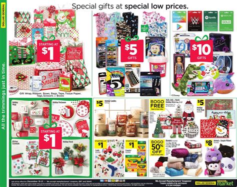 dollar general holidays ad  current weekly ad    frequent adscom