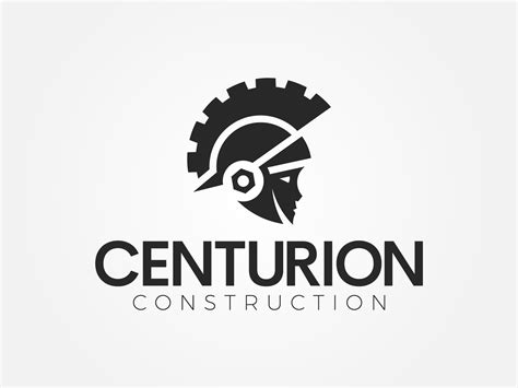 construction company logo rlogodesign