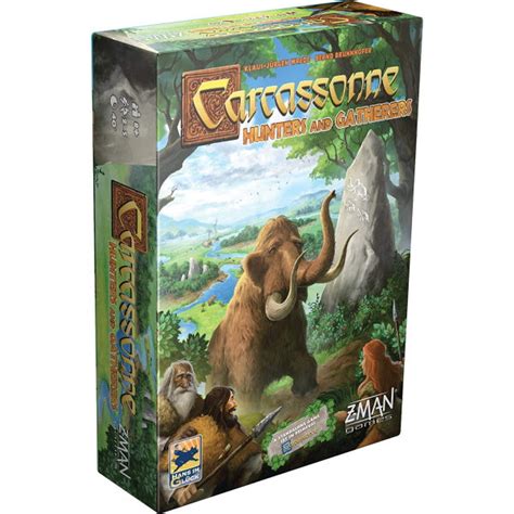carcassonne hunters and gatherers [board game 2 5 players] — shopville