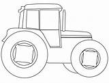 Tractor Backhoe sketch template