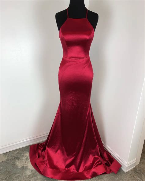 straps mermaid red formal dress · wendyhouse · online store powered by