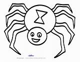 Spider Coloring Kids Pages Cartoon Spiders Printable Template Web Color Drawing Templates Printables Masks Spiderman Print Clipart Animal Mask Tarantula sketch template