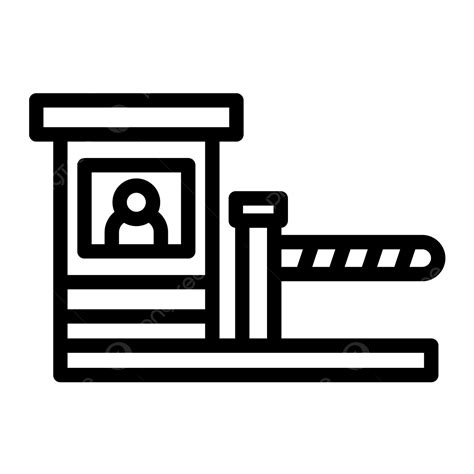 checkpoint vector icon design illustration checkpoint security