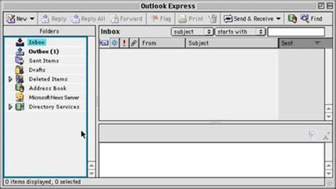 outlook express  mac