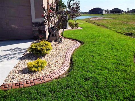finest patio border landscaping home decoration style  art ideas