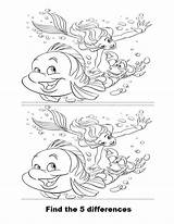 Difference Spot Coloring Pages Kids Find Printable Differences Print Colouring Book Disney Activities Educational Color Puzzles Choose Board Coloringtop sketch template