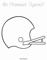 Coloring Tigers Missouri Go Helmet Favorites Login Add sketch template