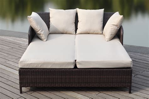 safavieh august outdoor contemporary daybed  cushion walmartcom
