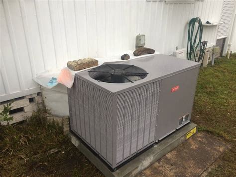 mobile home package air conditioning unit replacement    trailer