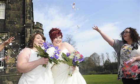 same sex couples celebrate first day of equal marriage