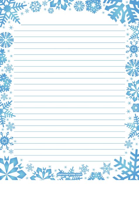 printable lined paper  border   writing paper picture