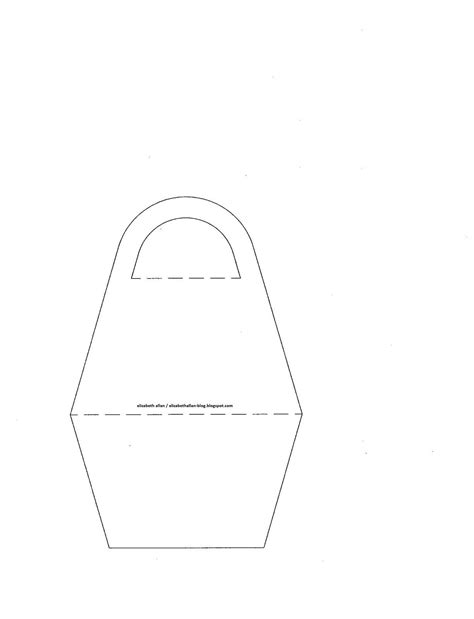 purse template printable purse template ferry design templates