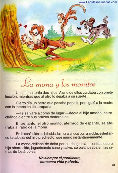 la mona  los monitos spanish lessons  kids spanish class stories  kids short stories
