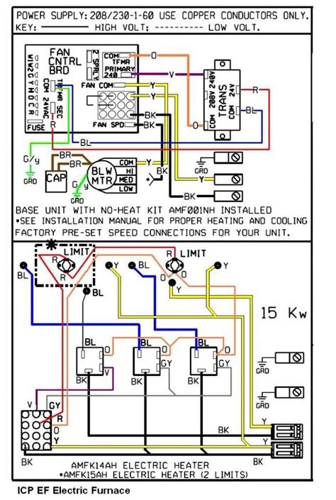 comfortmaker air conditioner wiring diagram