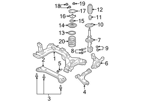 ford escape engine cradle crossmember cmember cross lzca lakeland ford