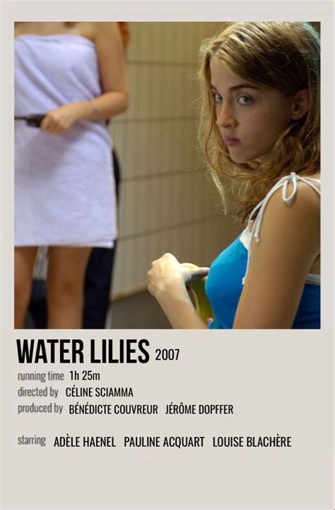 Water Lilies Girly Movies Movies To Watch Iconic Movies