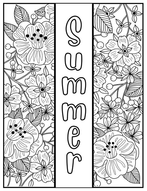 summer coloring pages  kids prudent penny pincher