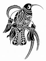 Tui Maori Bird Zealand Huia Flox Kiwiana Result Tatuagens Fantail Designlooter Kowhai álbum Escolher Extinct sketch template