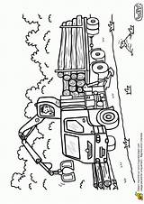 Tracteur Affichant Camion sketch template