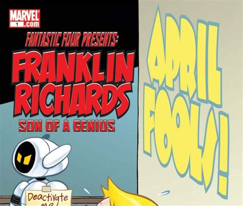 franklin richards april fools 2009 1 fantastic four comics