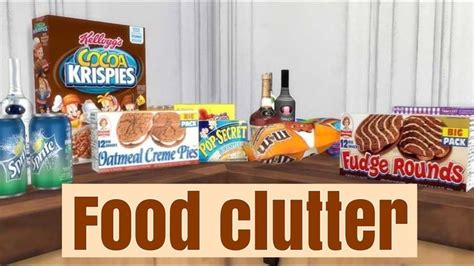 sims  cc clutter food ratingsrewa