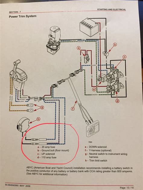 tilt  trim switch wiring diagram earthly