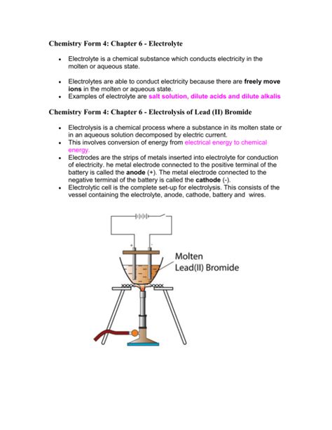 chemistry form  chapter