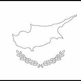Cyprus Emoji sketch template