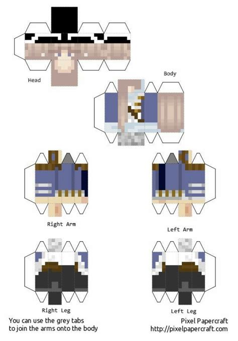 Minecraft Papercraft Skins Template Girl Porn Sex Picture