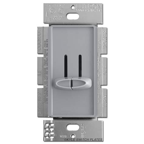 double dimmer switch controller gray lutron kyle switch plates