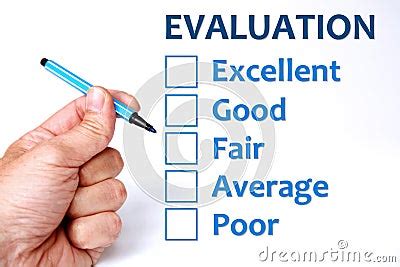 evaluation stock images image