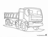 Camion Coloriage Chantier Imprimer Travaux Coloriages Ligne Poubelle Dessins Benne Pompier Tractopelle Grue Hellokids Beaux Volvo Magnifique Fendt Danieguto Vehicules sketch template