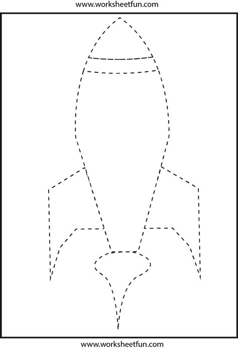 tracing shapes coloring pages