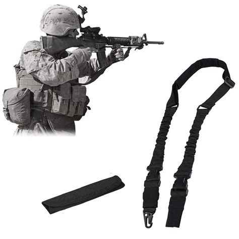 tactical  point heave duty rifle slings  ar  airsoft gun sling adjustable  ebay