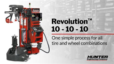 hunters fully automatic revolution tire changer youtube
