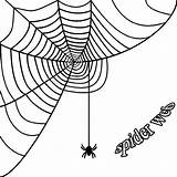 Spider Web Corner Coloring Pages Spiderweb Pumpkin Simple Halloween Color Printable Drwawing Borders Clipart Cool2bkids Getcolorings Clip Clipartmag sketch template