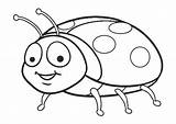 Ladybug Biedronka Dzieci Mariquita Kolorowanka Coccinelle Colorir Druku Mariquitas Animales Cool2bkids Desenhos Gratis Drukowania Drukowanka Malowankę Wydrukuj sketch template