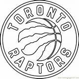 Raptors Toronto Blazers Sheet 76ers Getdrawings Coloringpages101 Grizzlies sketch template