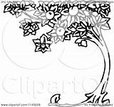 Tree Curved Peach Vintage Illustration Clipart Retro Drawing Royalty Prawny Vector Getdrawings sketch template